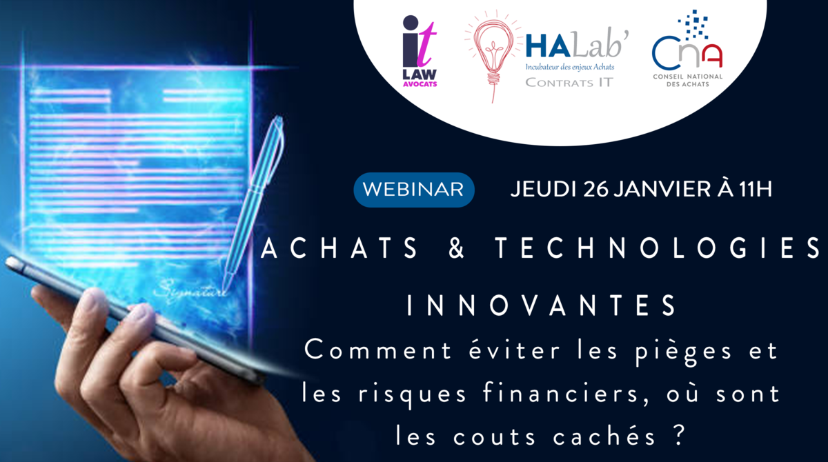 🧑‍💻 HA Lab’ [CNA] | Achats & Technologies innovantes : Comment éviter les pièges et les risques financiers, où sont les coûts cachés ?