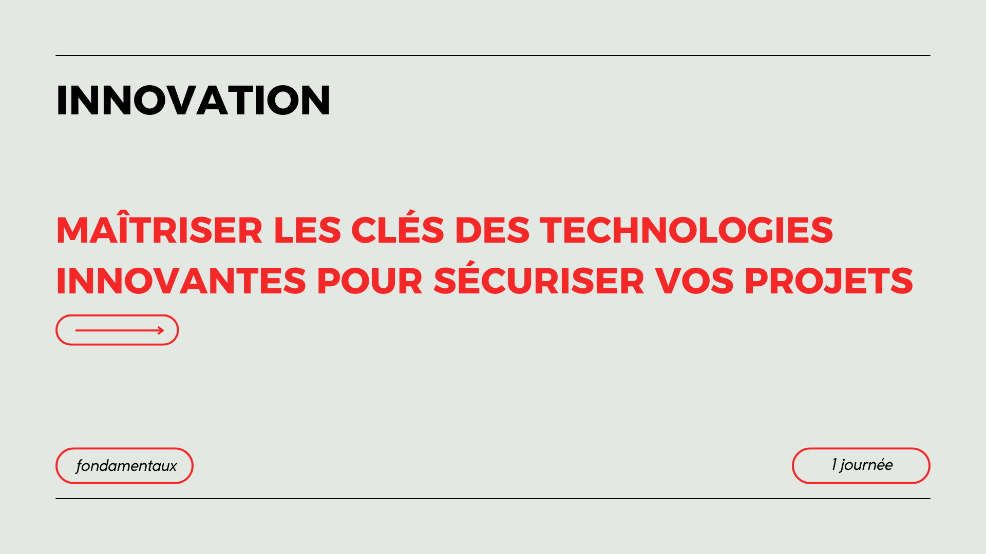 Maîtriser les clés des technologies innovantes pour sécuriser les projets