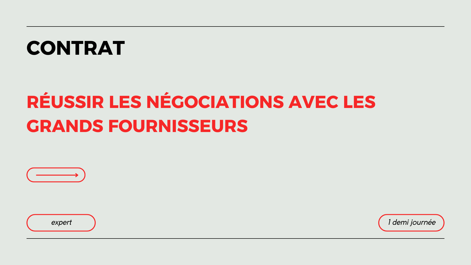 Réussir les négociations avec les grands fournisseurs