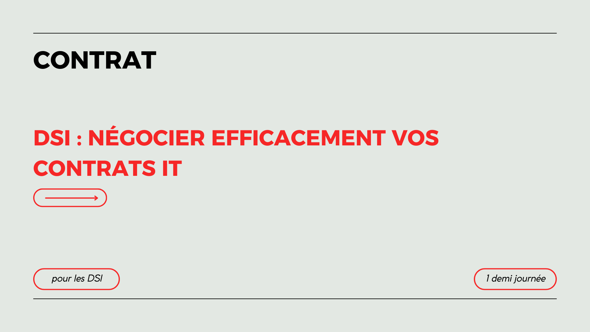 DSI : Négocier efficacement vos contrats IT