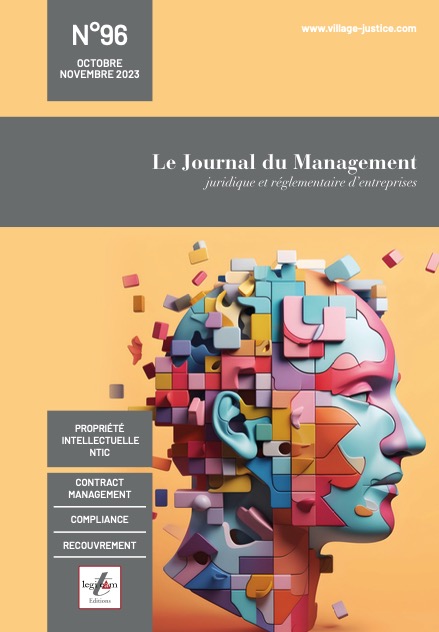 Impression 3D : une technologie juridiquement mature ? | Journal du Management Juridique – Novembre 2023