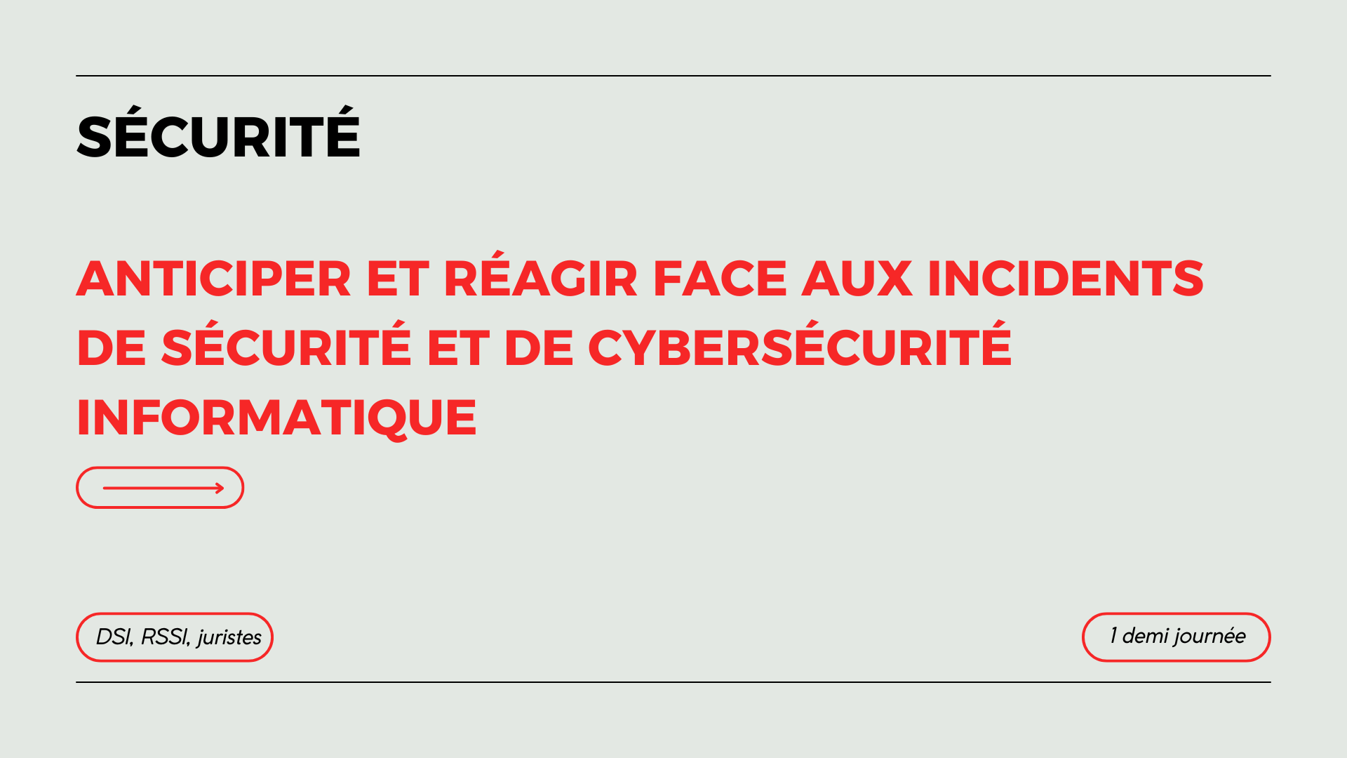 Anticiper et réagir face aux incidents de sécurité et de cybersécurité informatique
